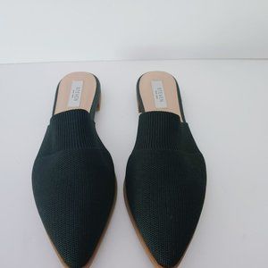 Valdez Knit Mule STEVEN NEW YORK Black Size 10M, 1/2" Heel. Preowned, worn once.